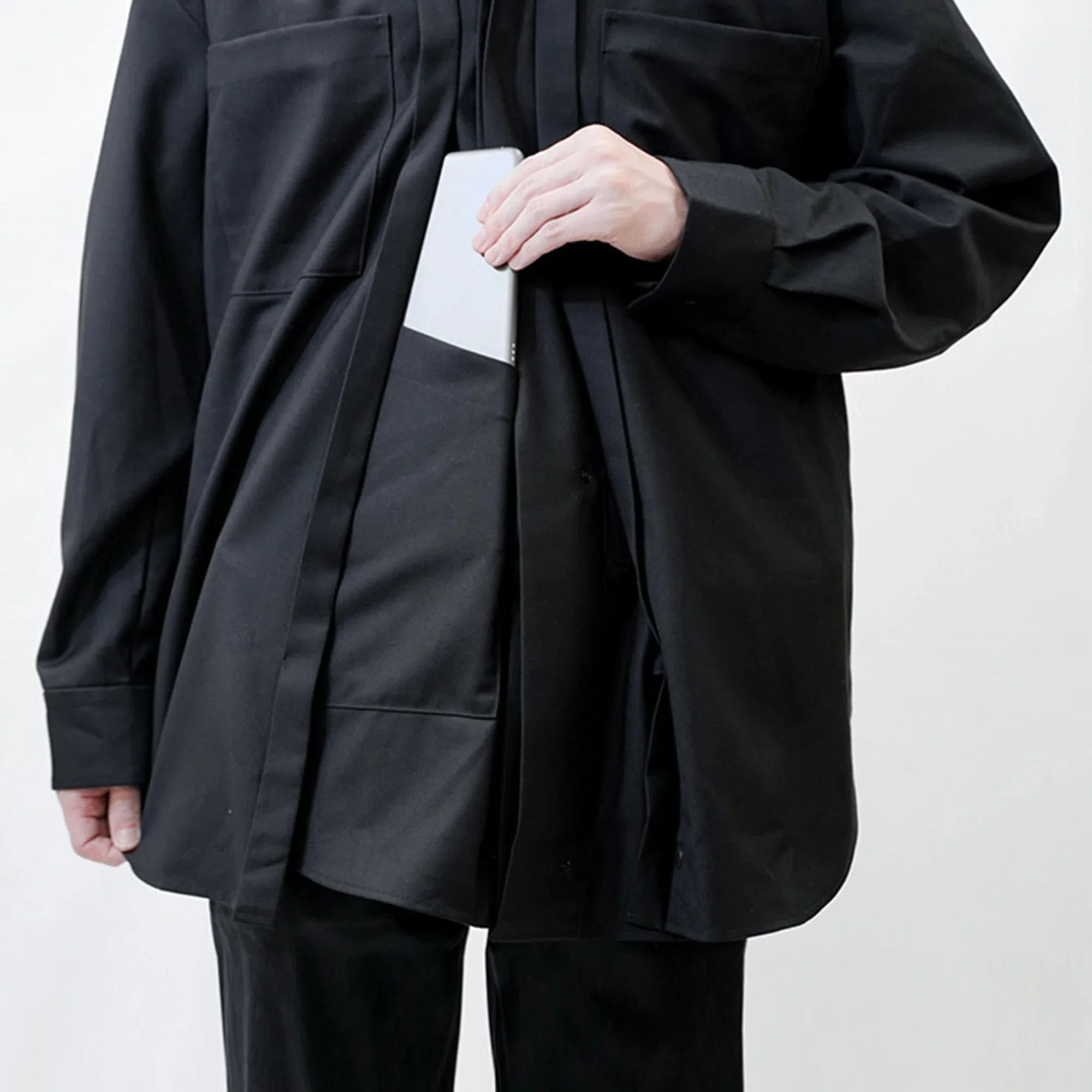 less is jp×アバハウスバッグレスシャツ