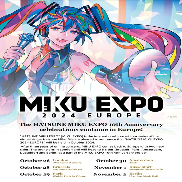 初音ミクのワールドツアー10周年記念 MIKU EXPOに行ってきた｜Lunzi in UK