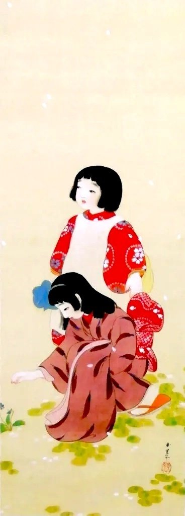 童女之図：栗原玉葉｜artoday - chiaki