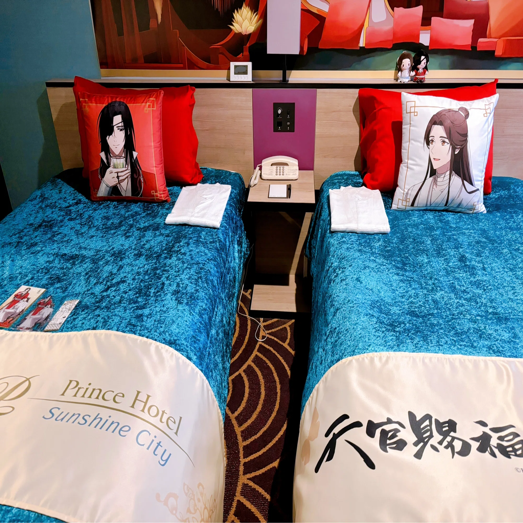 天官賜福ホテルコラボ行ってきました！｜まろてつ