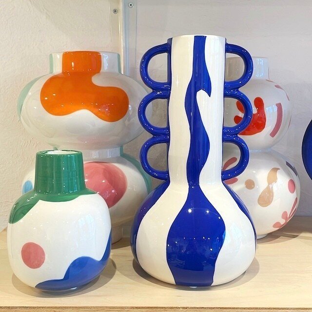 【週末限定価格】美品 QUERICO ケリコ 花瓶 フラワーベース フラワーベース「QUE RICO(ケ・リコ)」｜インテリア専門店エルジュエル