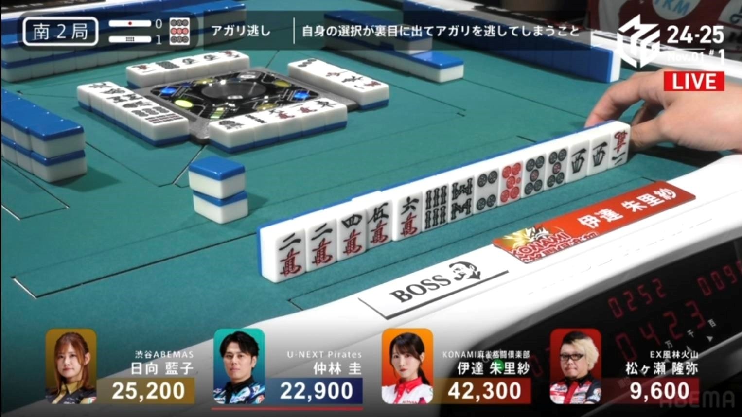 え？役なしカンチャンテンパイは即リーじゃなかったの？伊達朱里紗に