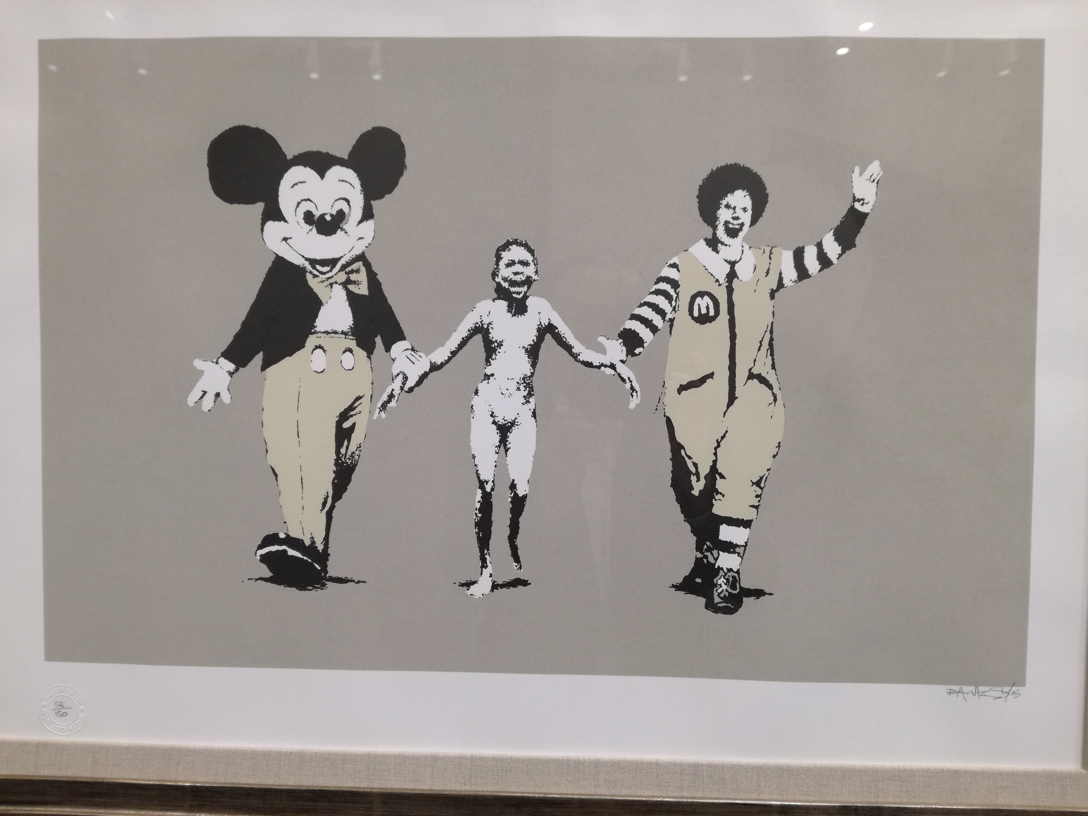 バンクシー展の感想｜前田弘一