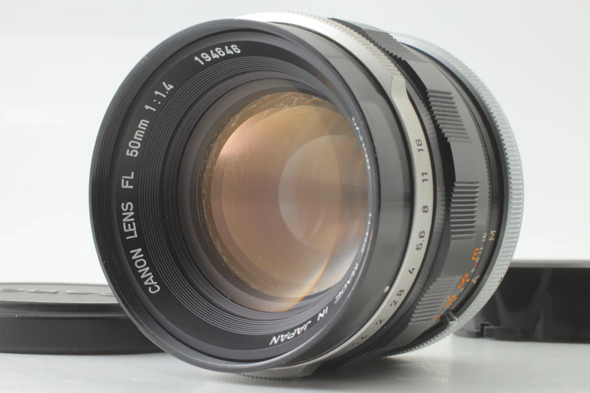 Canon FL 50mm F/1.4の分解｜フィルムカメラ修理のアクアカメラ
