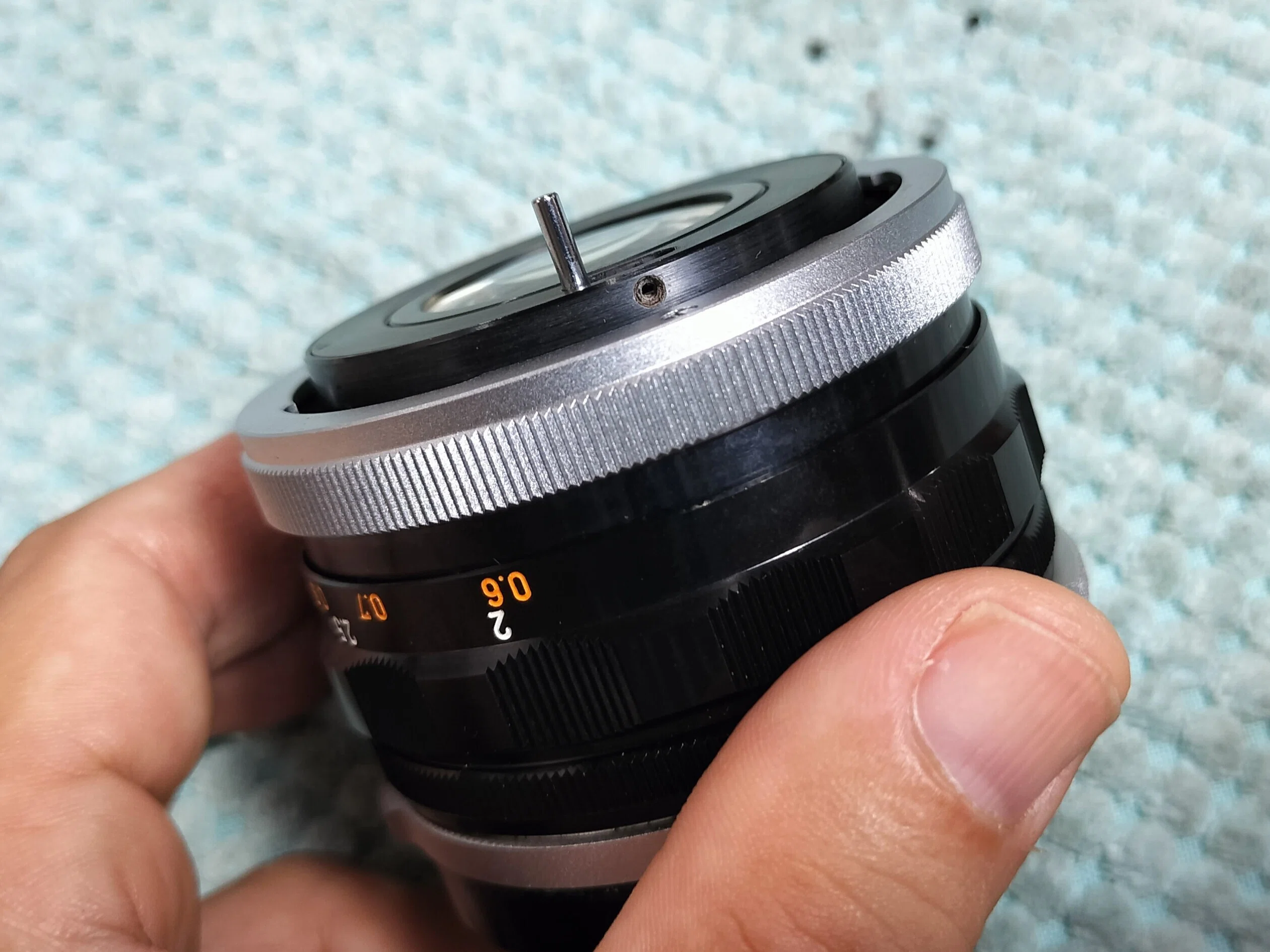 Canon FL 50mm F/1.4の分解｜フィルムカメラ修理のアクアカメラ