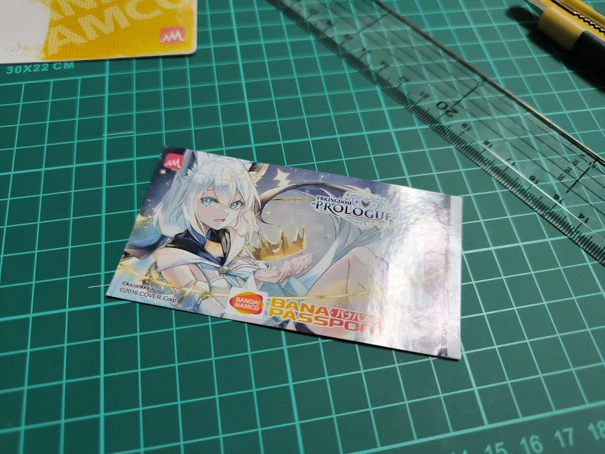 痛カード作成シリーズ】痛バナパスをつくってみた【旧バナパス編】｜aoiro