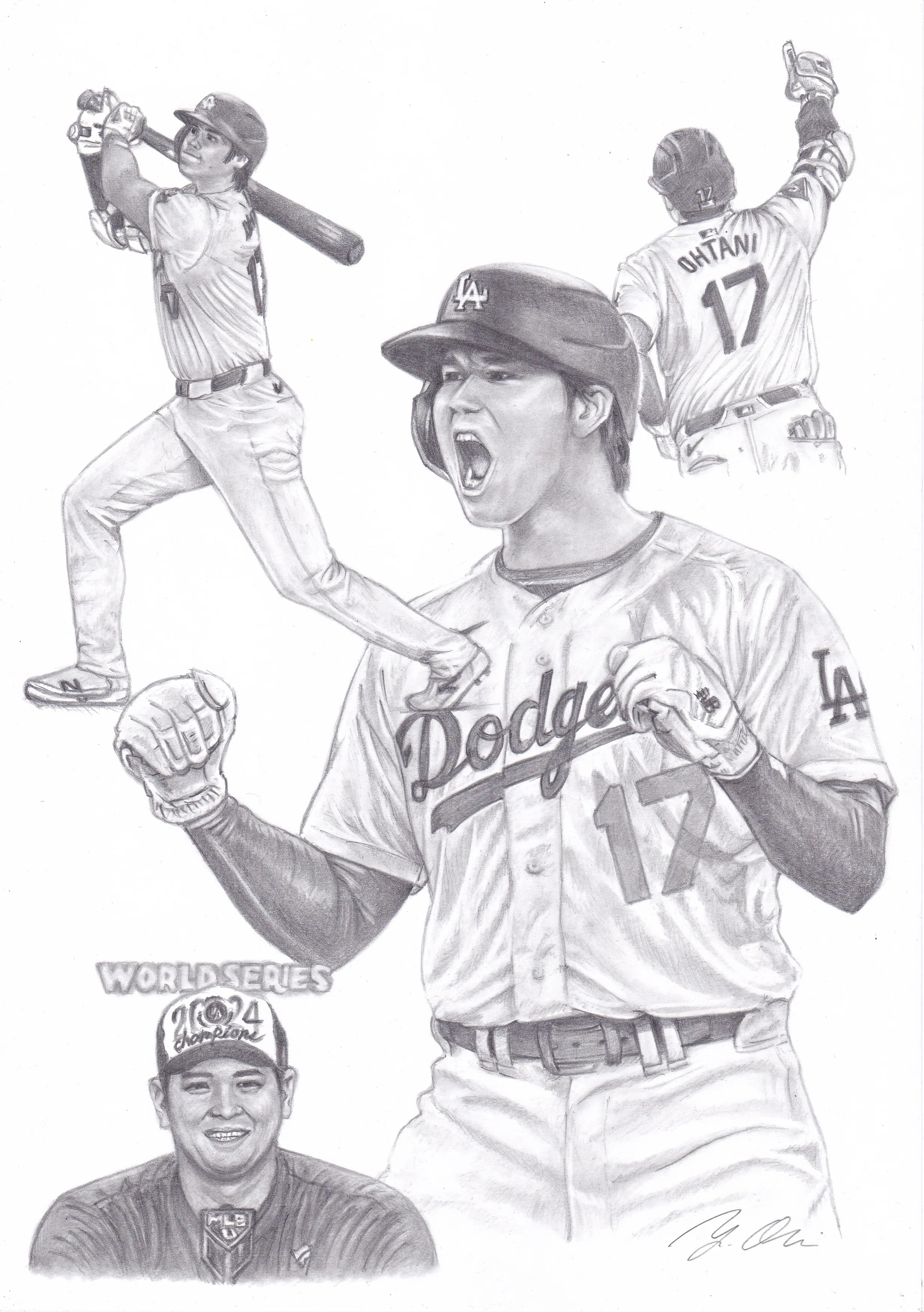 No.08 大谷翔平選手（ロサンゼルス・ドジャース）｜Yoshi