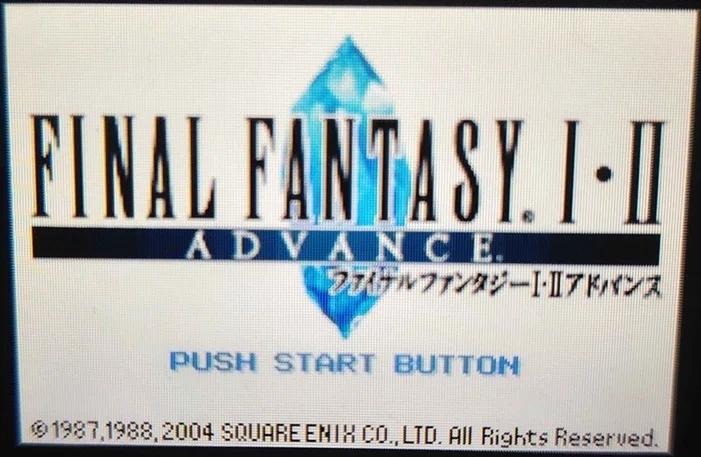 ファイナルファンタジーI・II アドバンス」のレビューや感想【GBA】｜matts