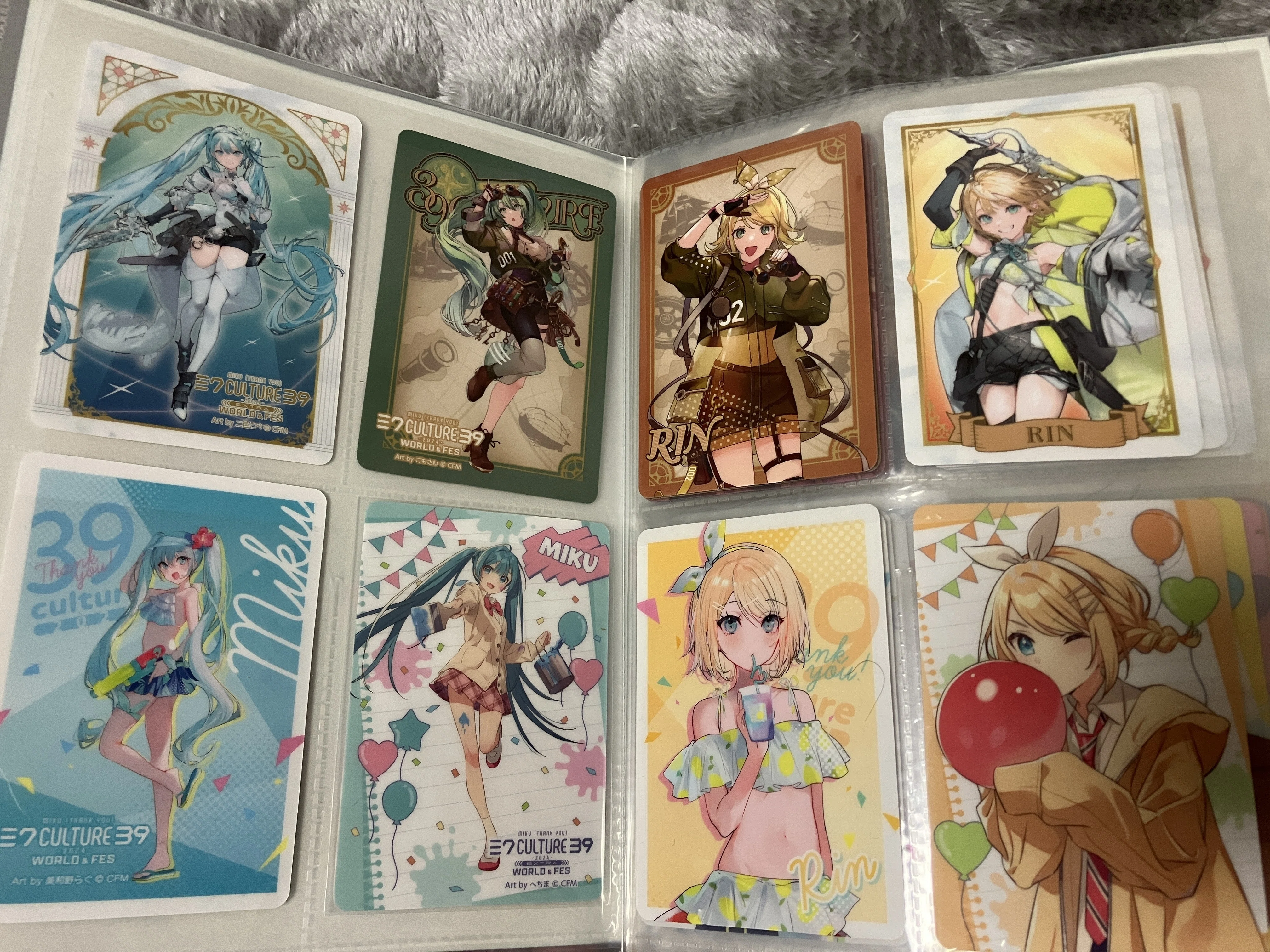 初音ミク　クリアカード収納ファイル　8冊セット その他（グッズ）】本日8月31日発売！「初音ミク クリアカード