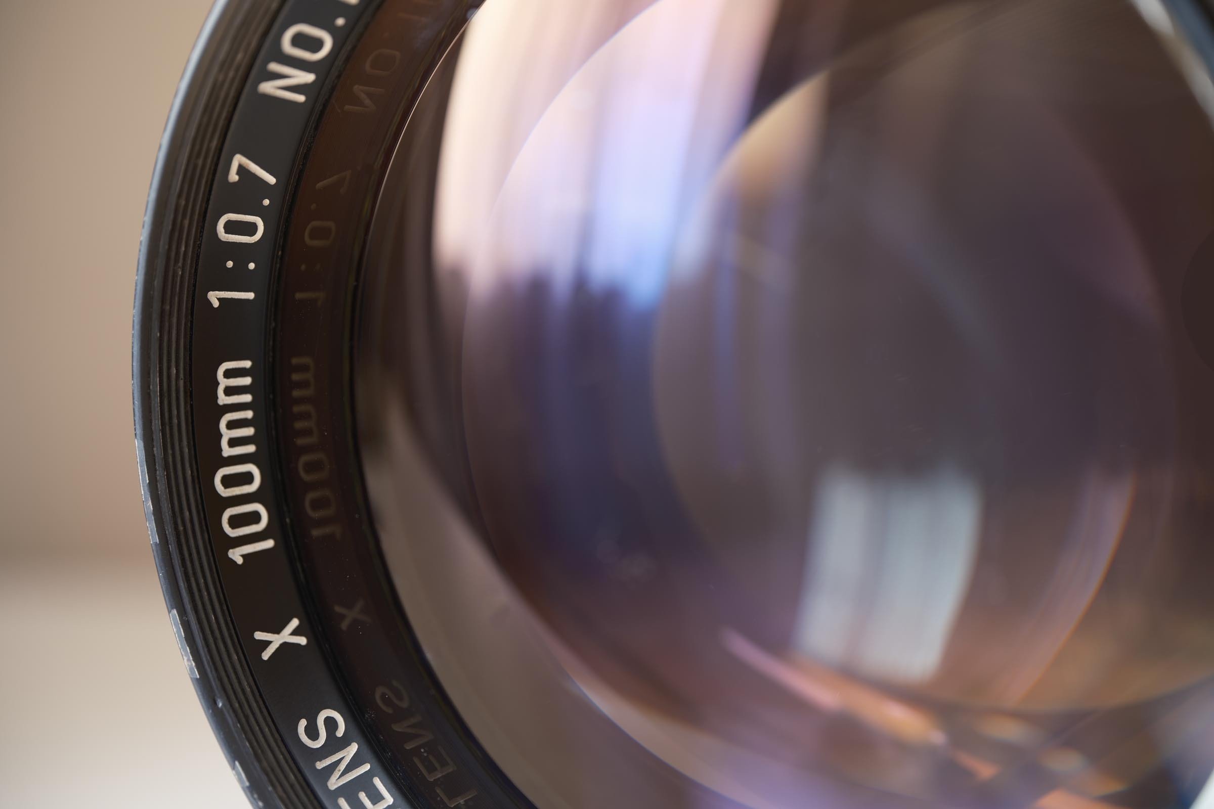 産業用大口径レンズレビュー:CANON LENS X 100mm F0.7|fixsenia 産業用大口径レンズレビュー:CANON LENS X 100mm F0.7|fixsenia