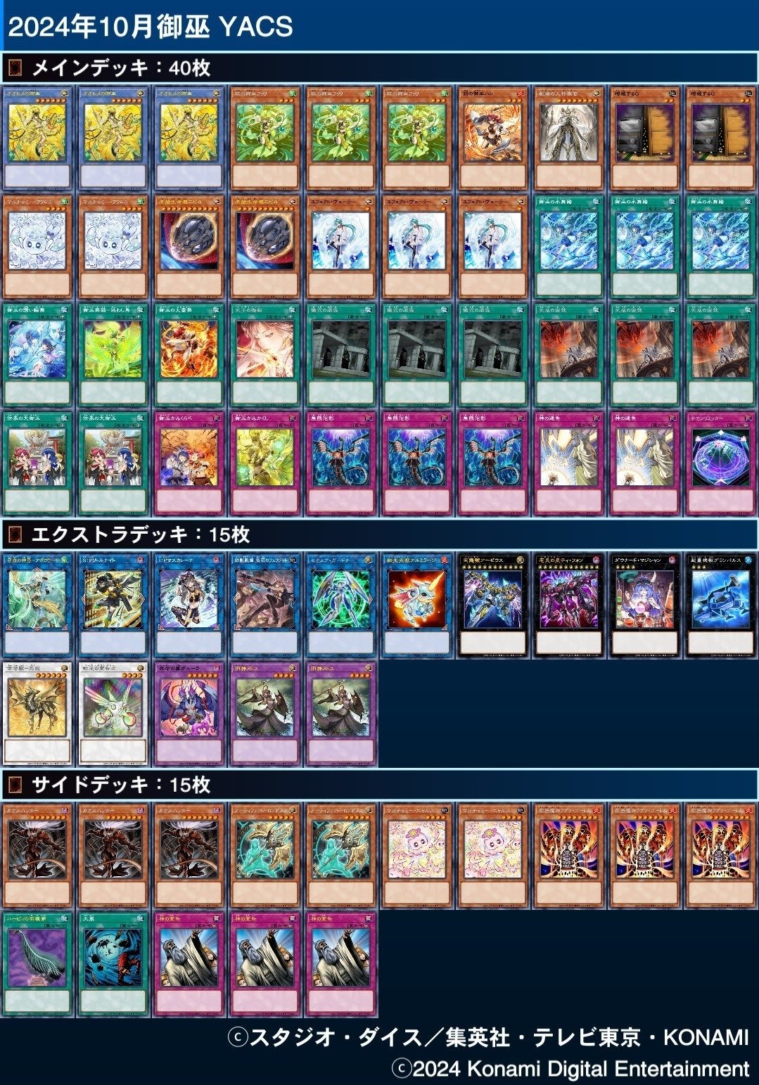 スーパーセール 目玉商品 遊戯王 デッキレシピ 詳細 | 遊戯王