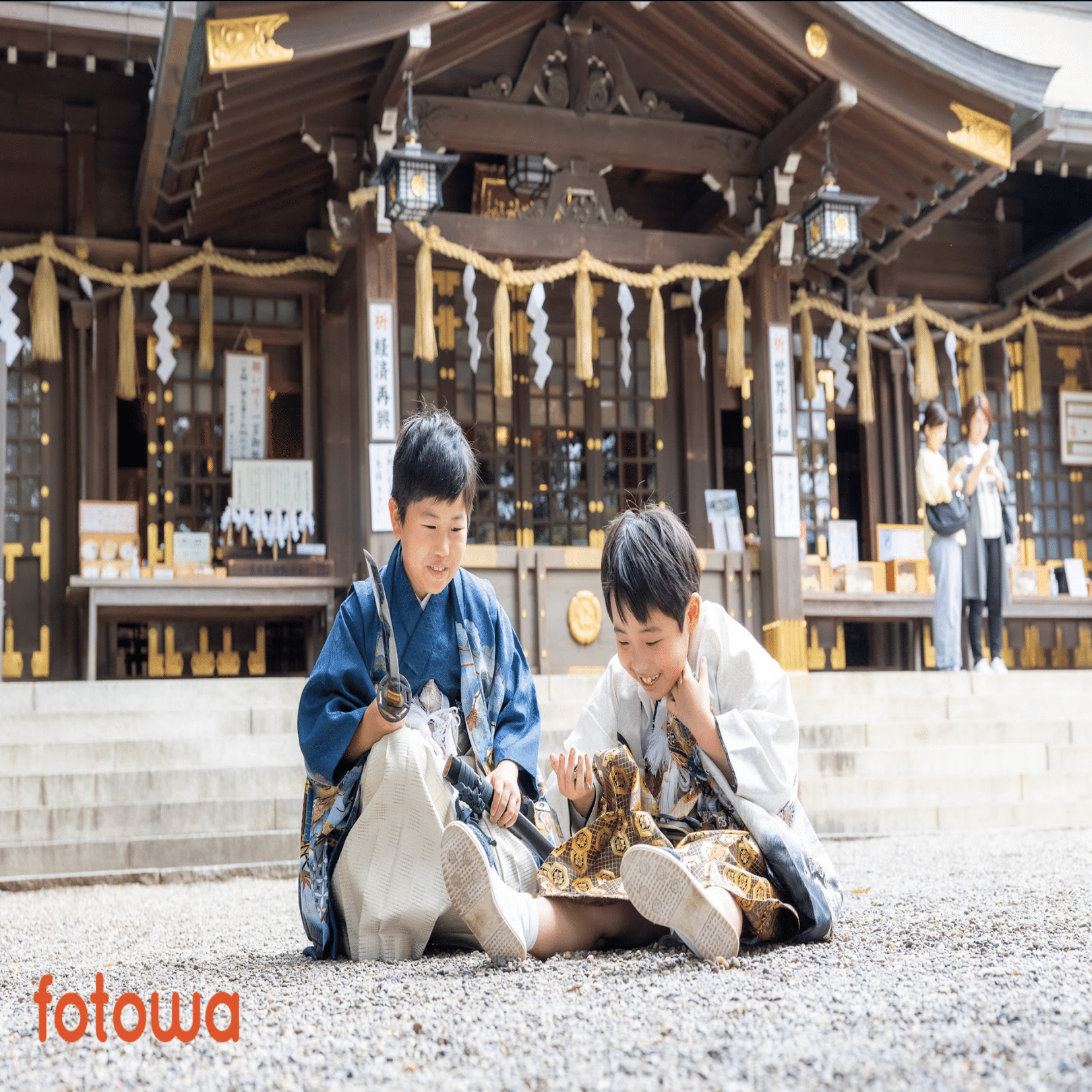 ✨七五三撮影✨Canon Kiss X5✨ストロボ付✨家族写真・発表会✨初心者✨ みんな楽しく撮影出来ました」ご家族の朗らかな笑顔が素敵な七五三撮影