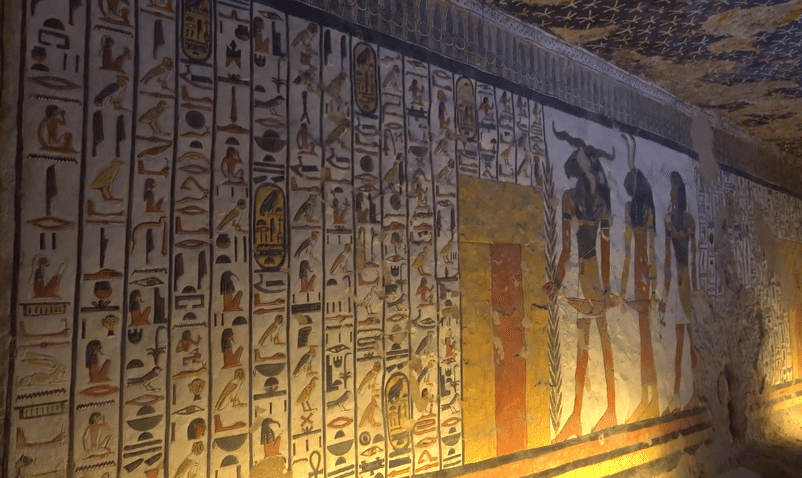 王妃ネフェルタリの墓 ネフェルタリの墓の壁画｜ユーラシア旅行社