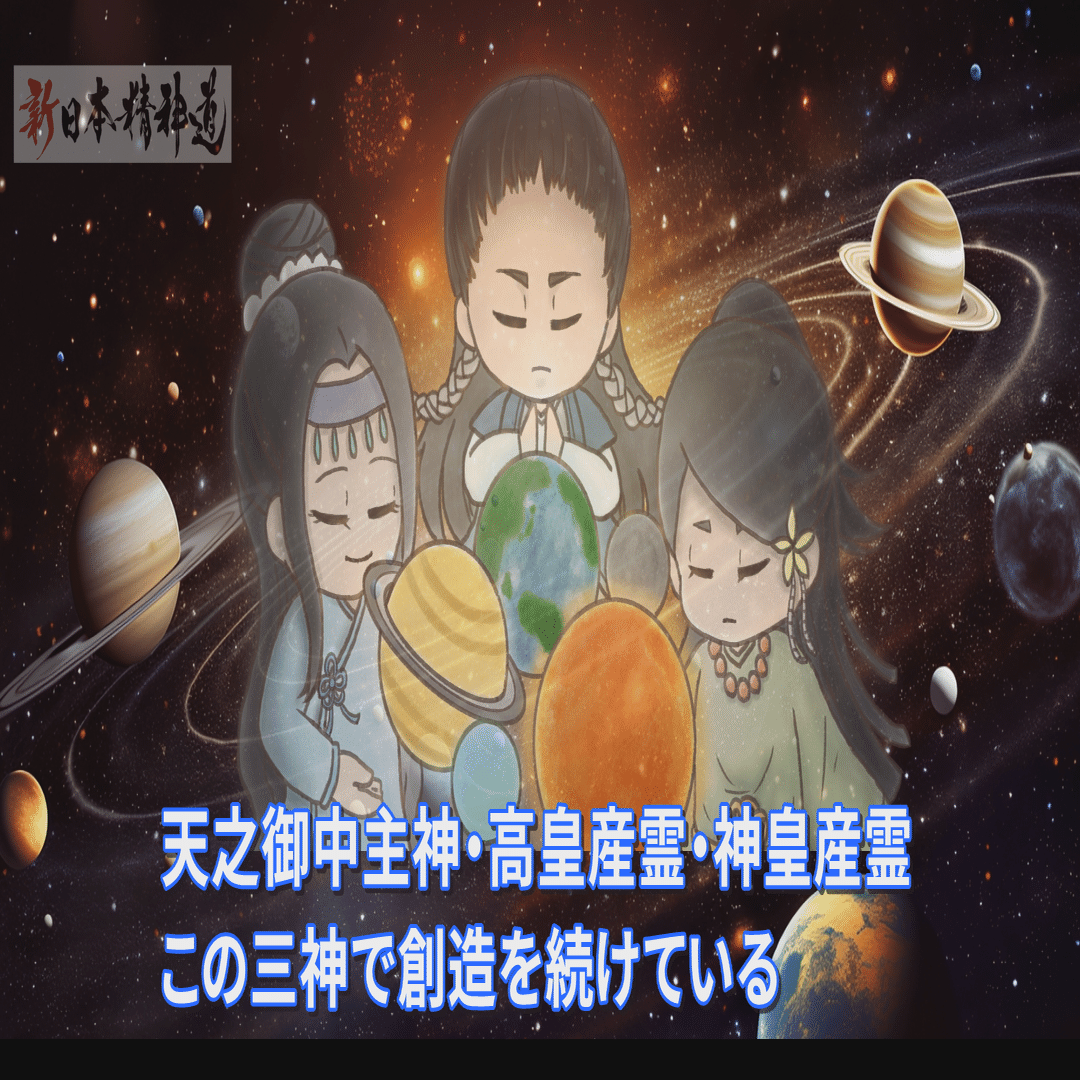 神道解説】古事記で宇宙を創造した根源神「天之御中主神
