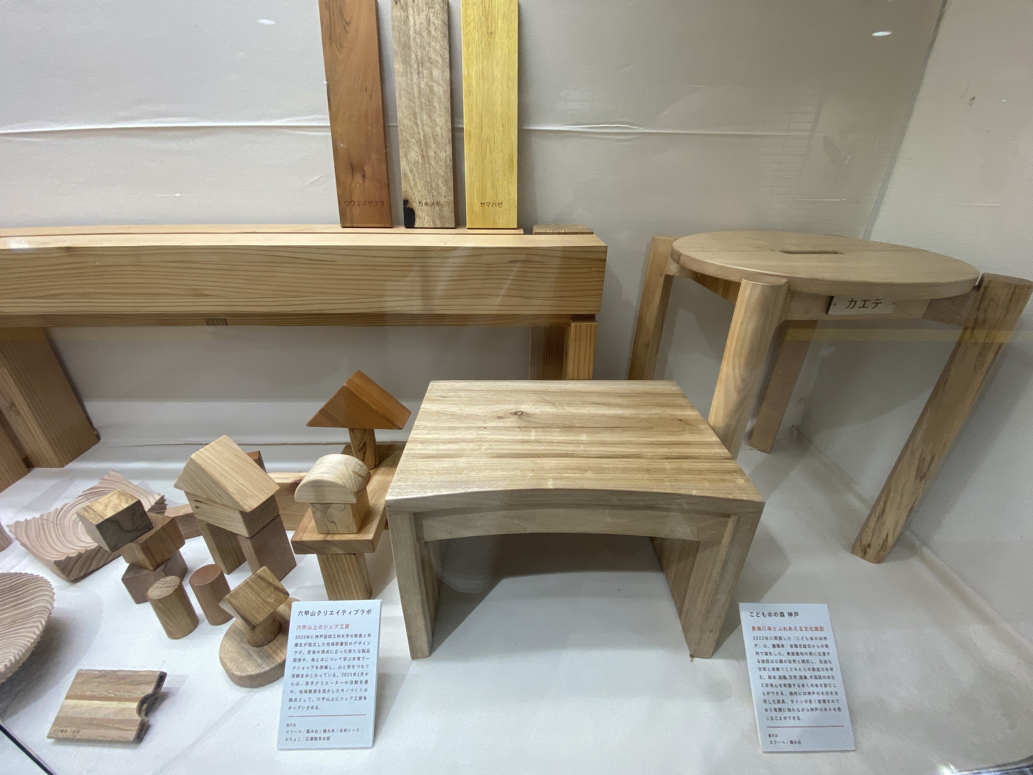 さんちかで、こうべの木に触れる！｜こうべ森と木プラットフォーム【公式】