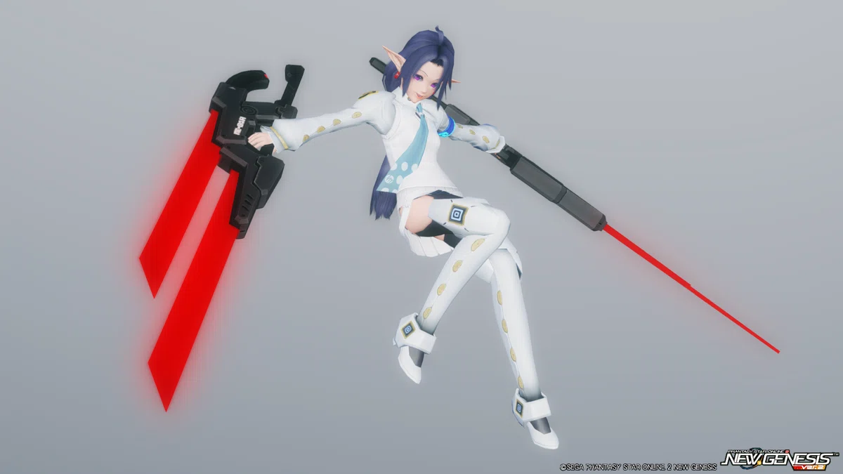 [PSO2] Legacy Outfit Special #291 Guardians F Repca Snow [NGS]｜琉奈