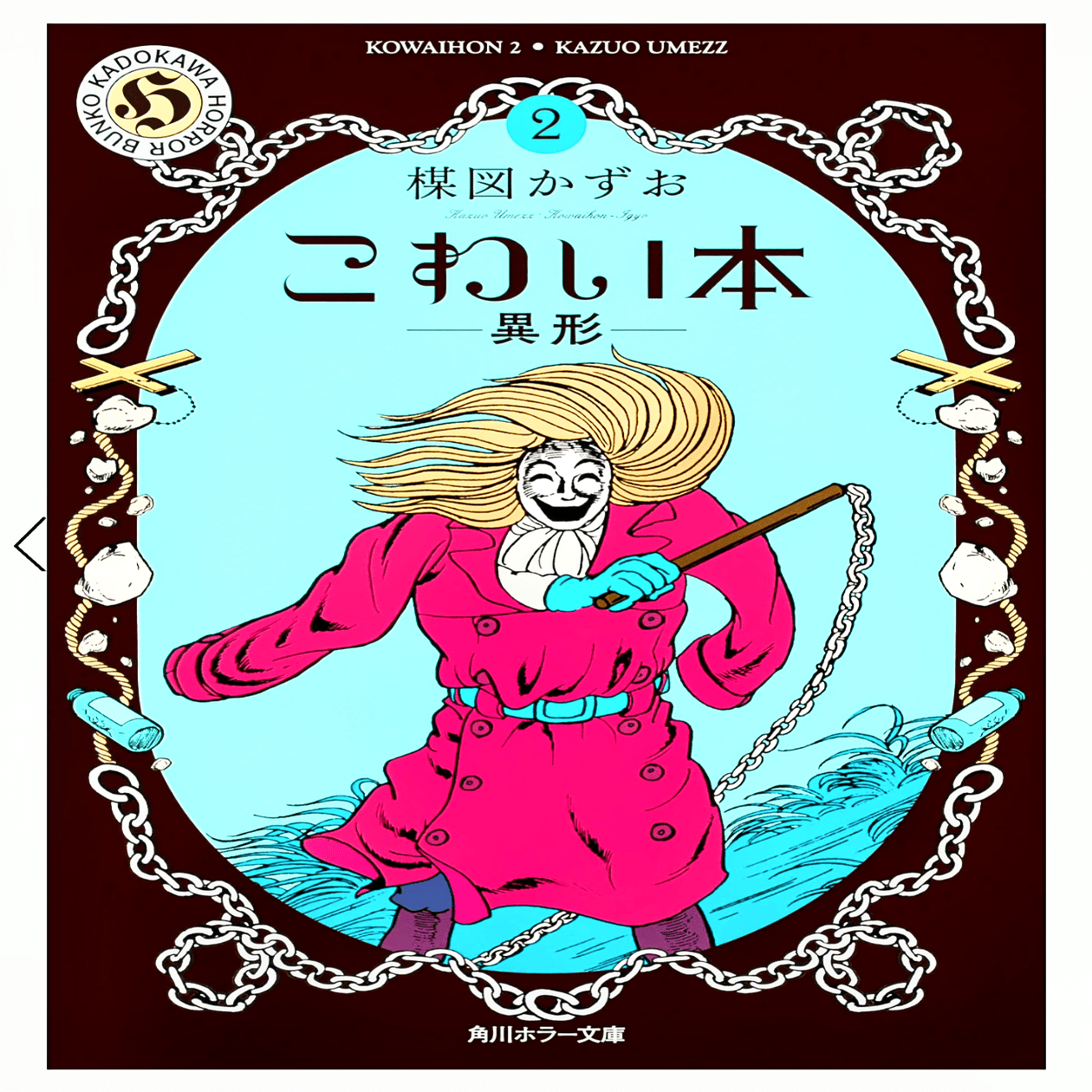 楳図かずお先生の訃報を聞いて、無性に『笑い仮面』を読みたくなり