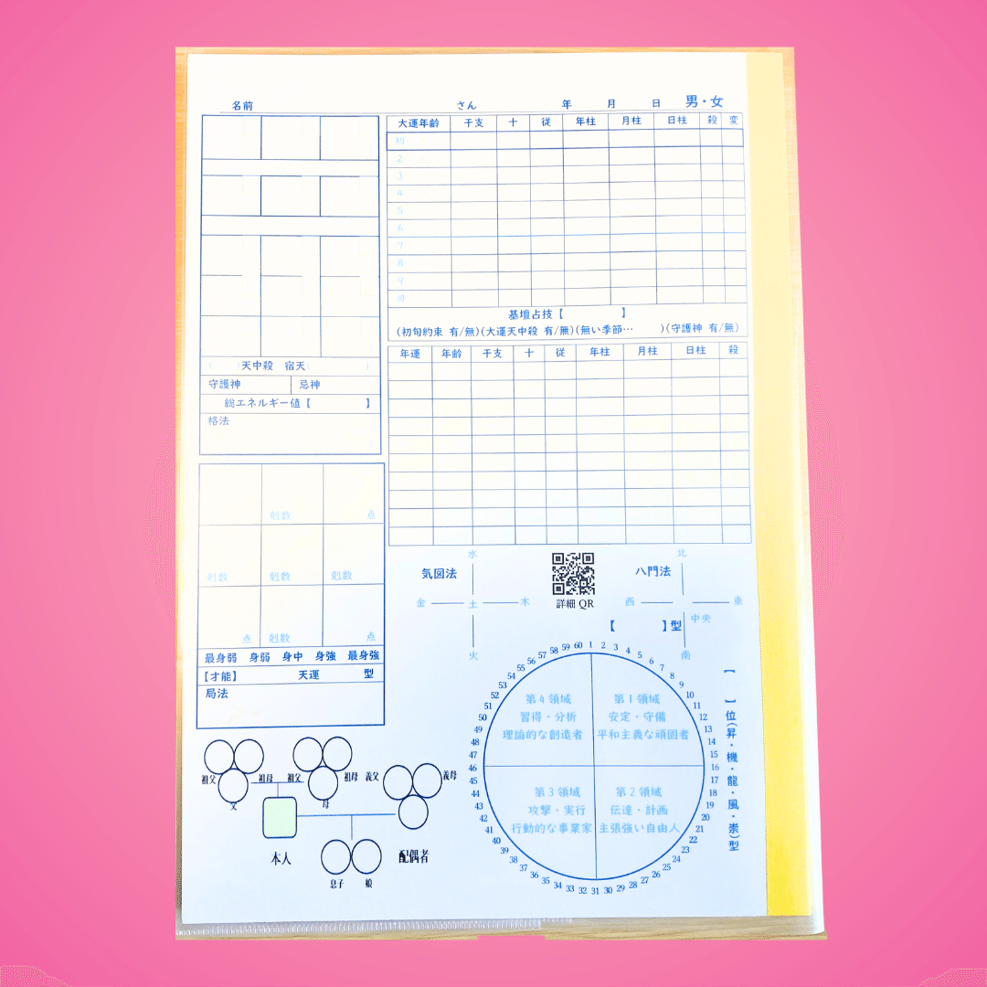 詳細】MY DATA100 取扱説明書 ｜ゆめ乃算命学☆あなたの分からない所