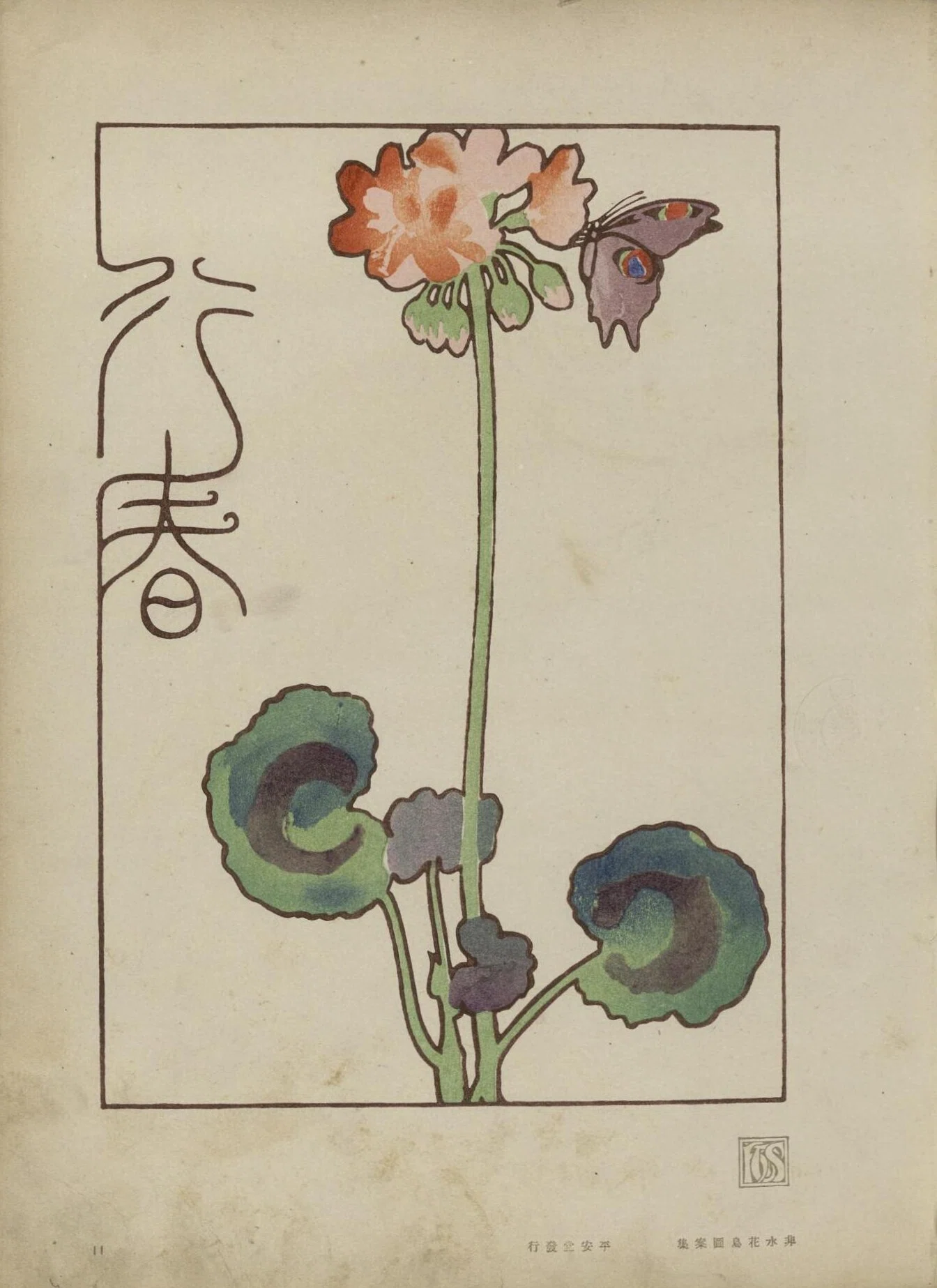 非水花鳥圖案集｜日本花卉文化株式会社