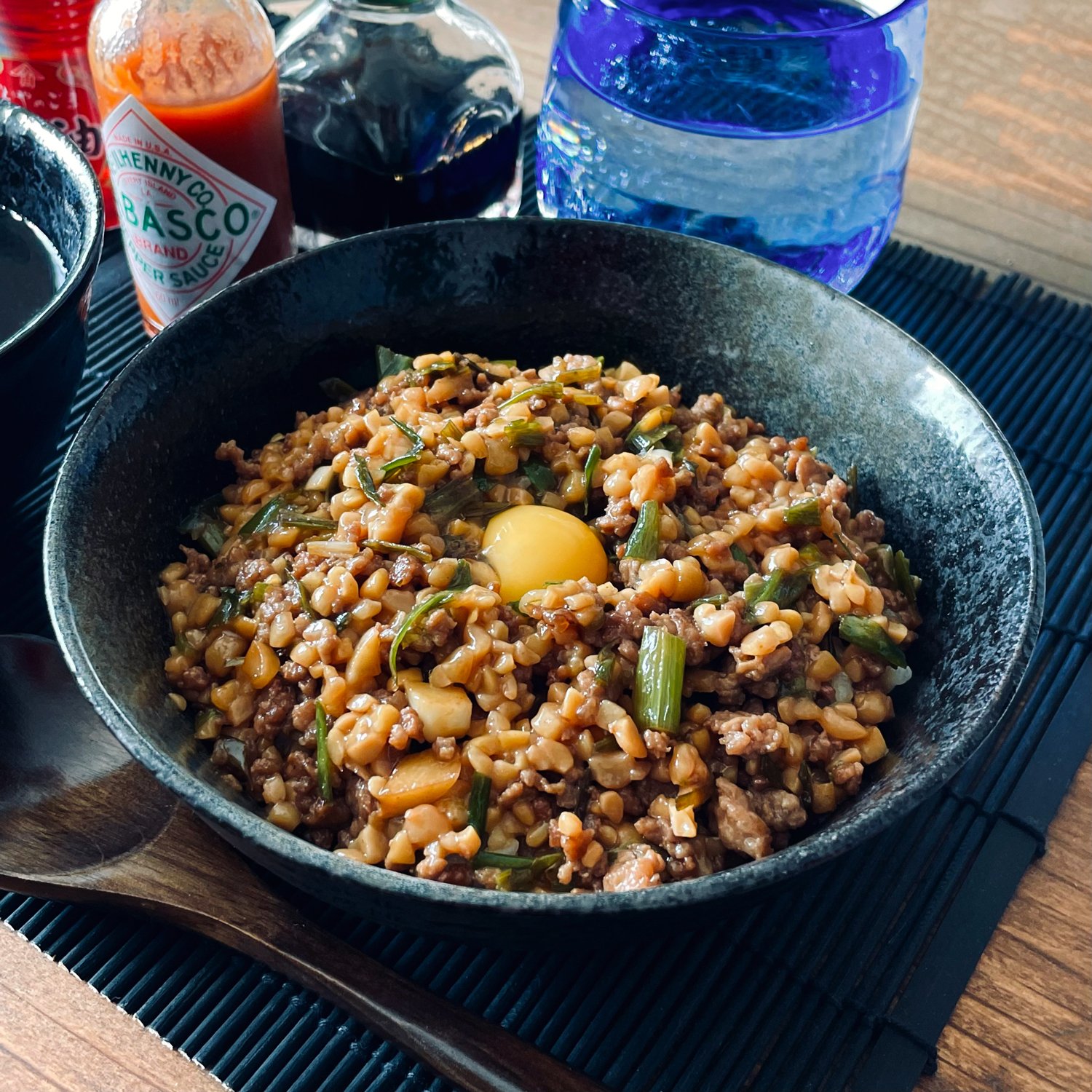 スタミナ納豆丼｜as