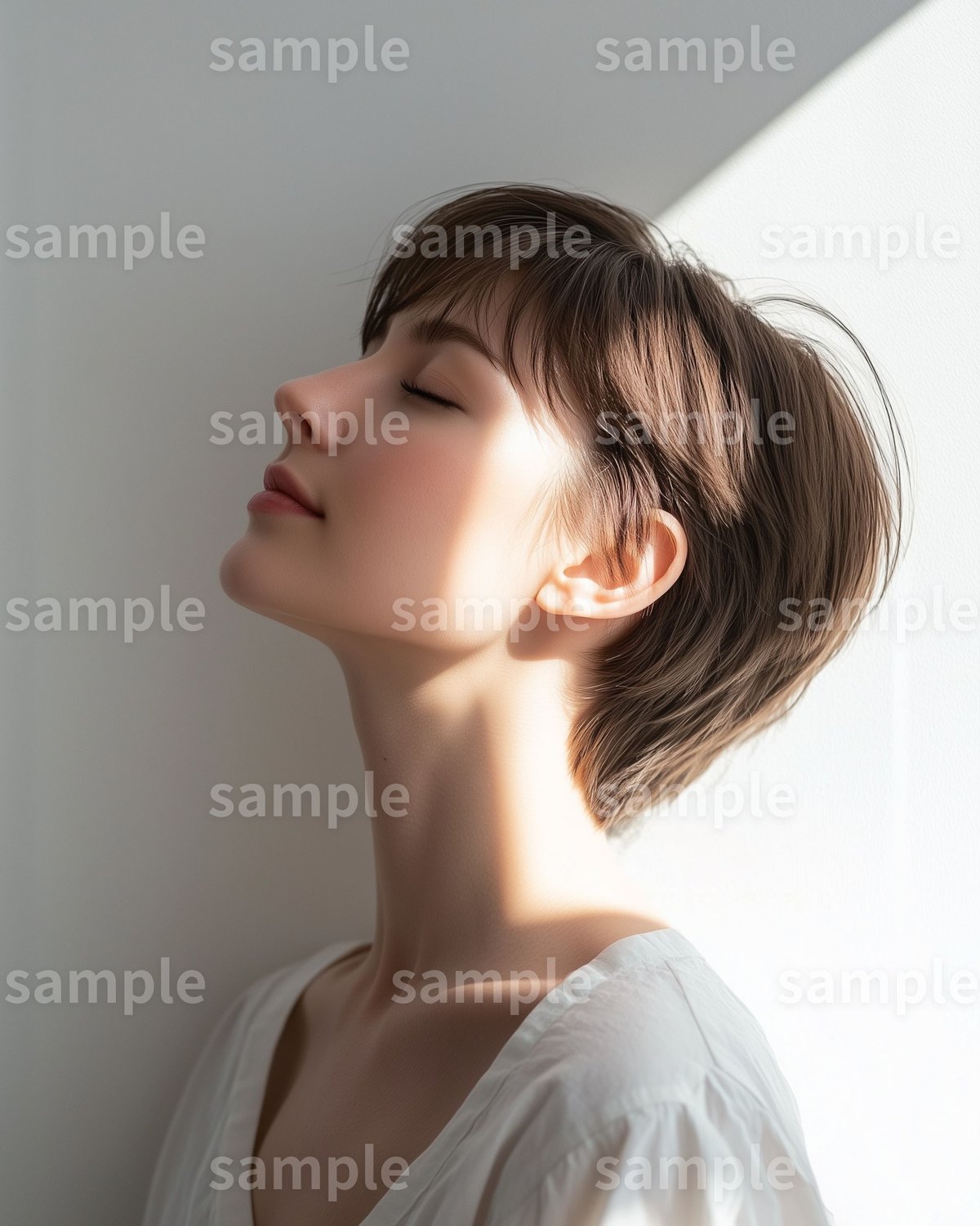 素人顔出し  画像掲示板 メルカリ】ハンドメイド販売に最適！「美しい女性の横顔」ピアスやイヤリングの「着画」イメージ素材5枚セット｜メル神 @メルカリ講座(メル神学園校長)
