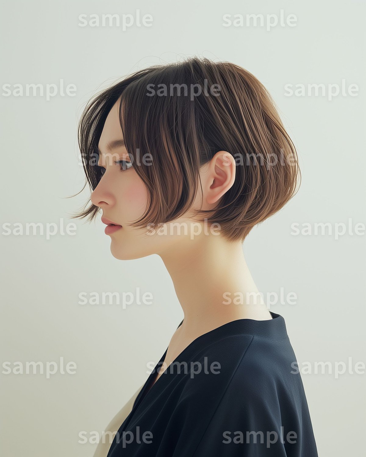 素人顔出し  画像掲示板 メルカリ】ハンドメイド販売に最適！「美しい女性の横顔」ピアスやイヤリングの「着画」イメージ素材5枚セット｜メル神 @メルカリ講座(メル神学園校長)