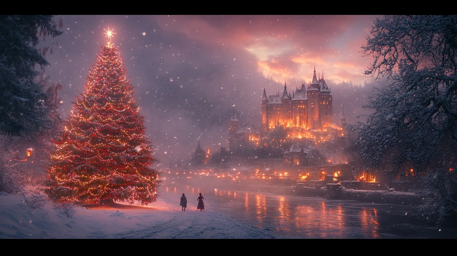 30点】クリスマスにぴったりの背景画像～ZOOM,デスクトップ用