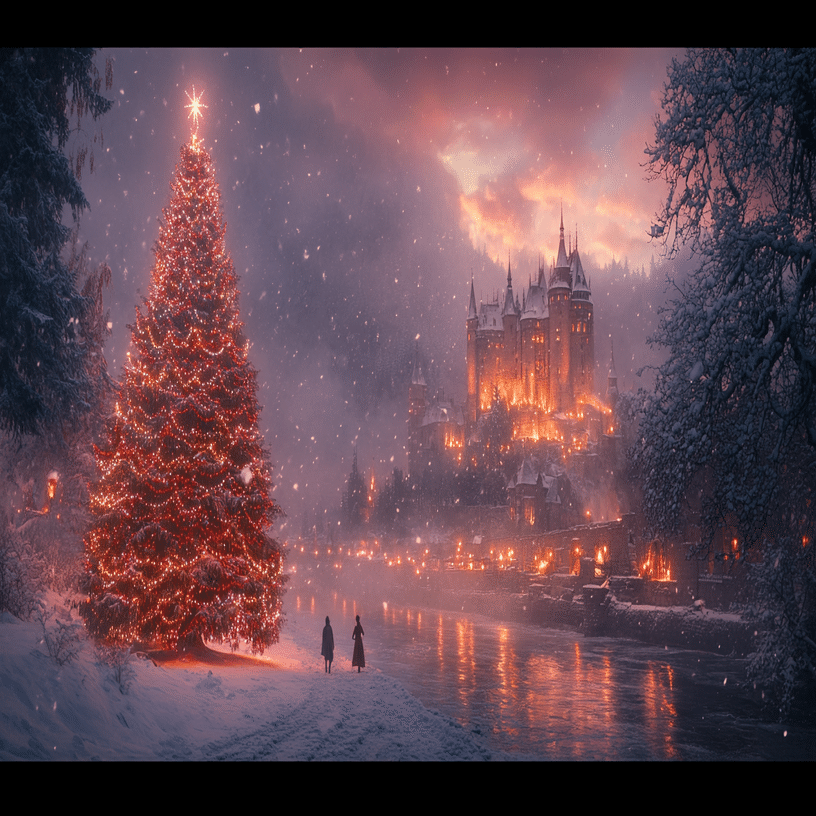 30点】クリスマスにぴったりの背景画像～ZOOM,デスクトップ用