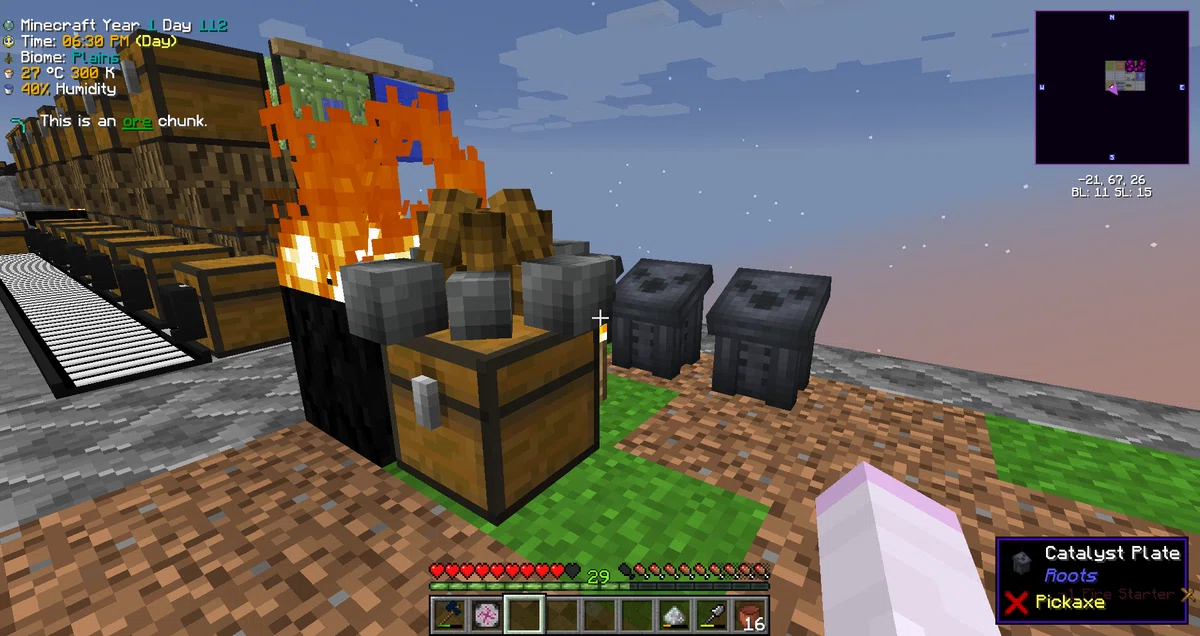 FTB Interactions Remastered #5 - Rootsと賢者の石｜Pumpkin Melon（坂本）