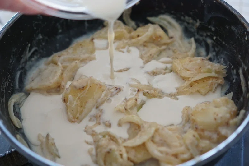 [KOZ Recipe] Butter & Flour-Free♪ Healthy Cod and Soy Milk Gratin｜KOZLIFE