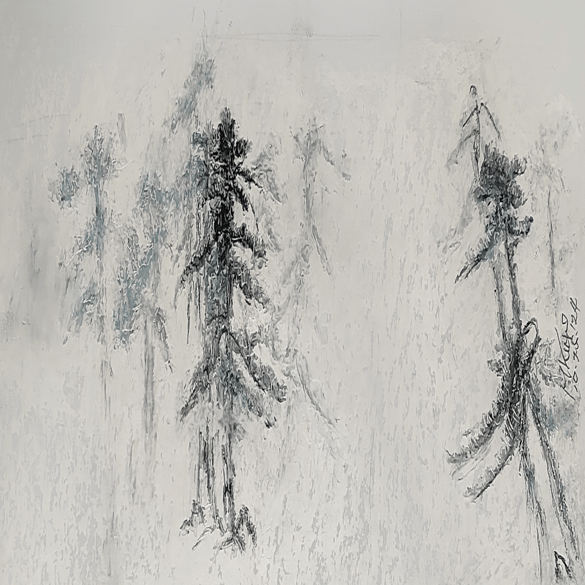 画家の心 美の追求 第83回「長谷川等伯 松林図屏風 右隻 文禄2～4