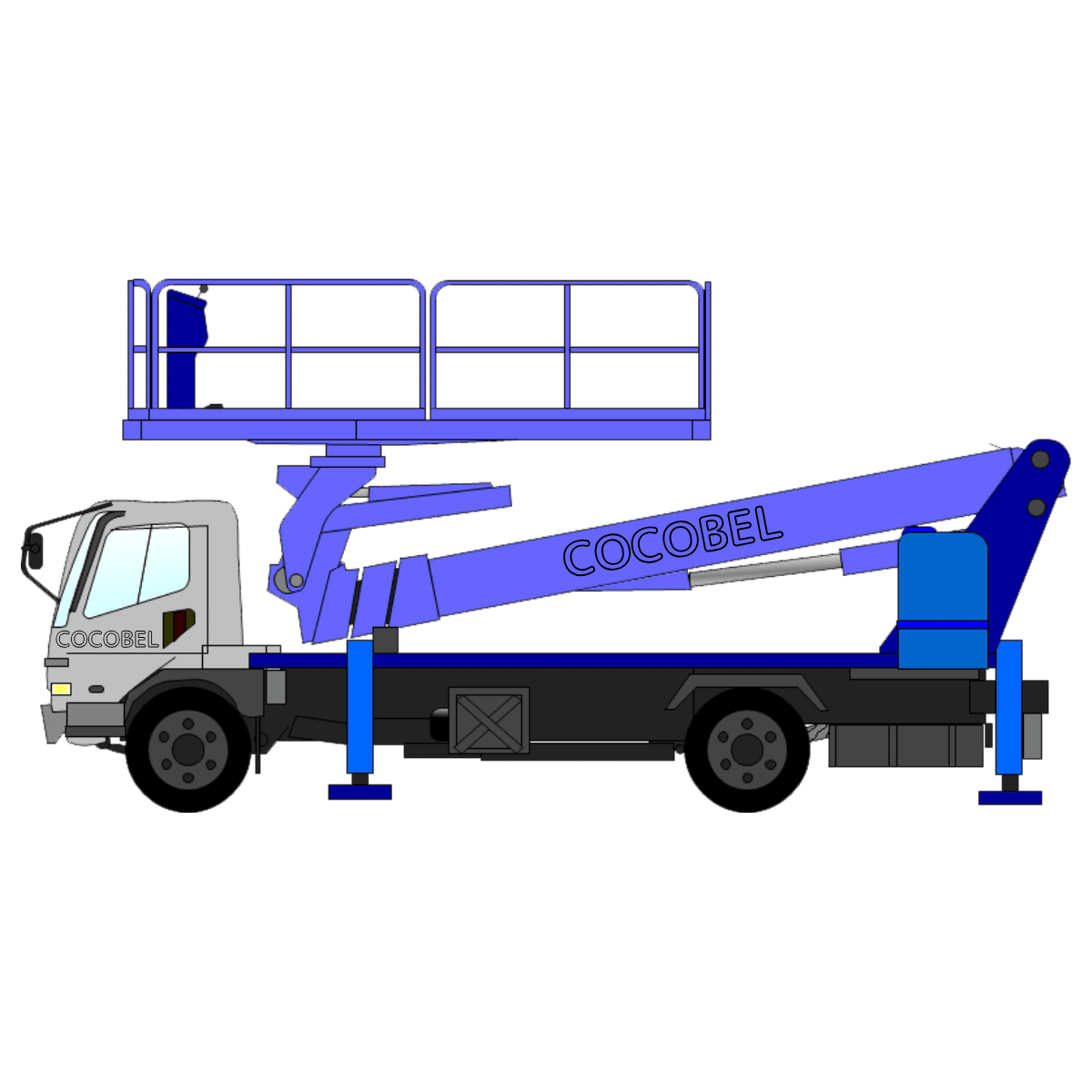 ココベル社製高所作業車
