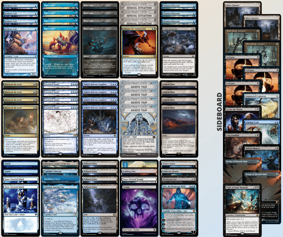 MTG 青黒LO デッキ＆サイドボード 最終値下げ！ 青黒LO調整記～23年5月から24年11月～｜赤サブのティボルト