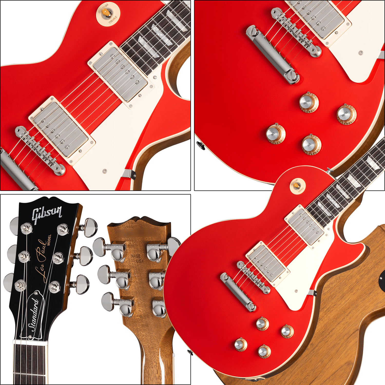 映えなら赤！カーディナルレッドTOPのギブソン 60sスタイル・レス