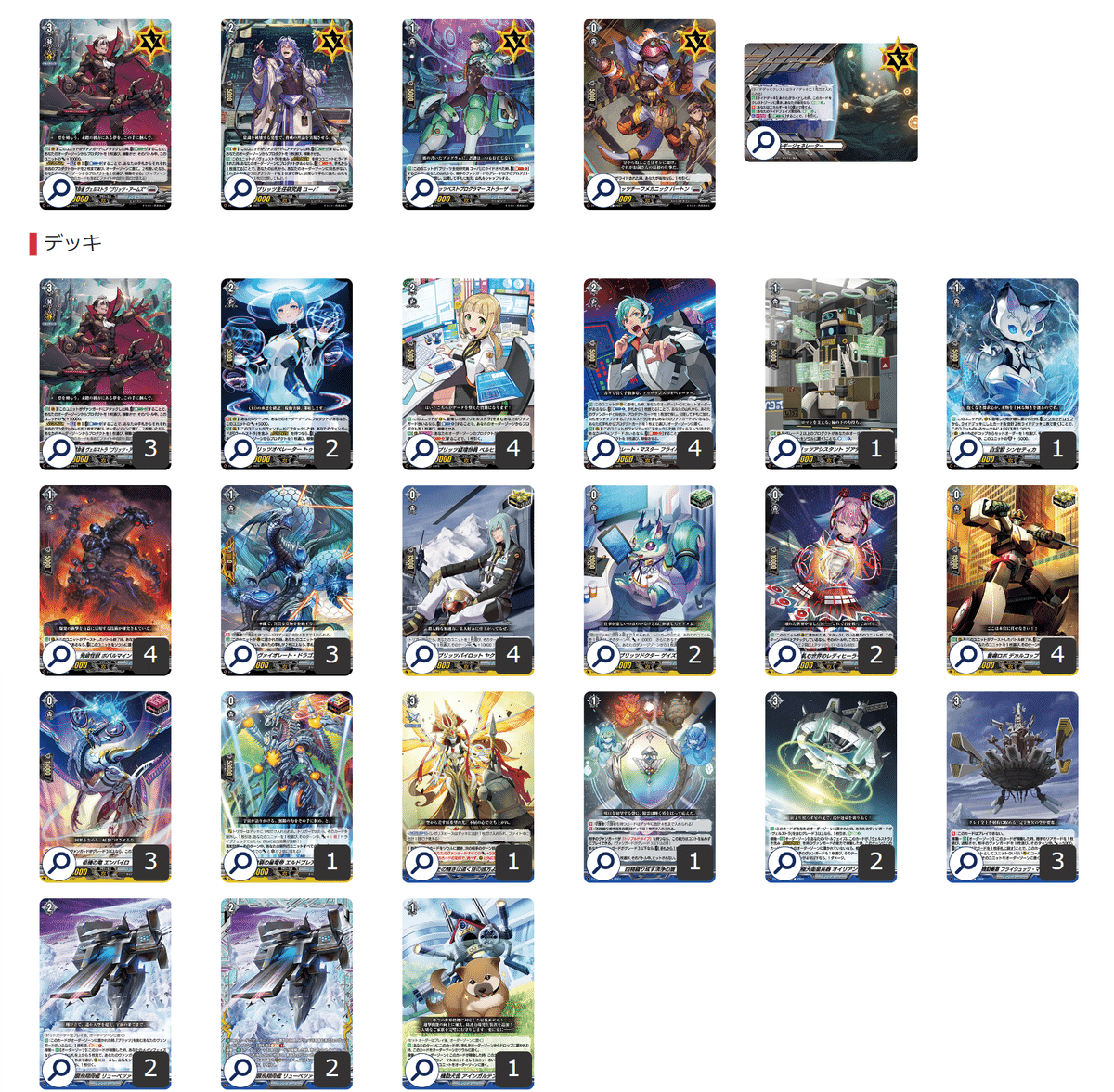 ヴァンガード】2024の公認/CS戦績|dqus(どくーさ) ヴァンガード】2024の公認/CS戦績|dqus(どくーさ)