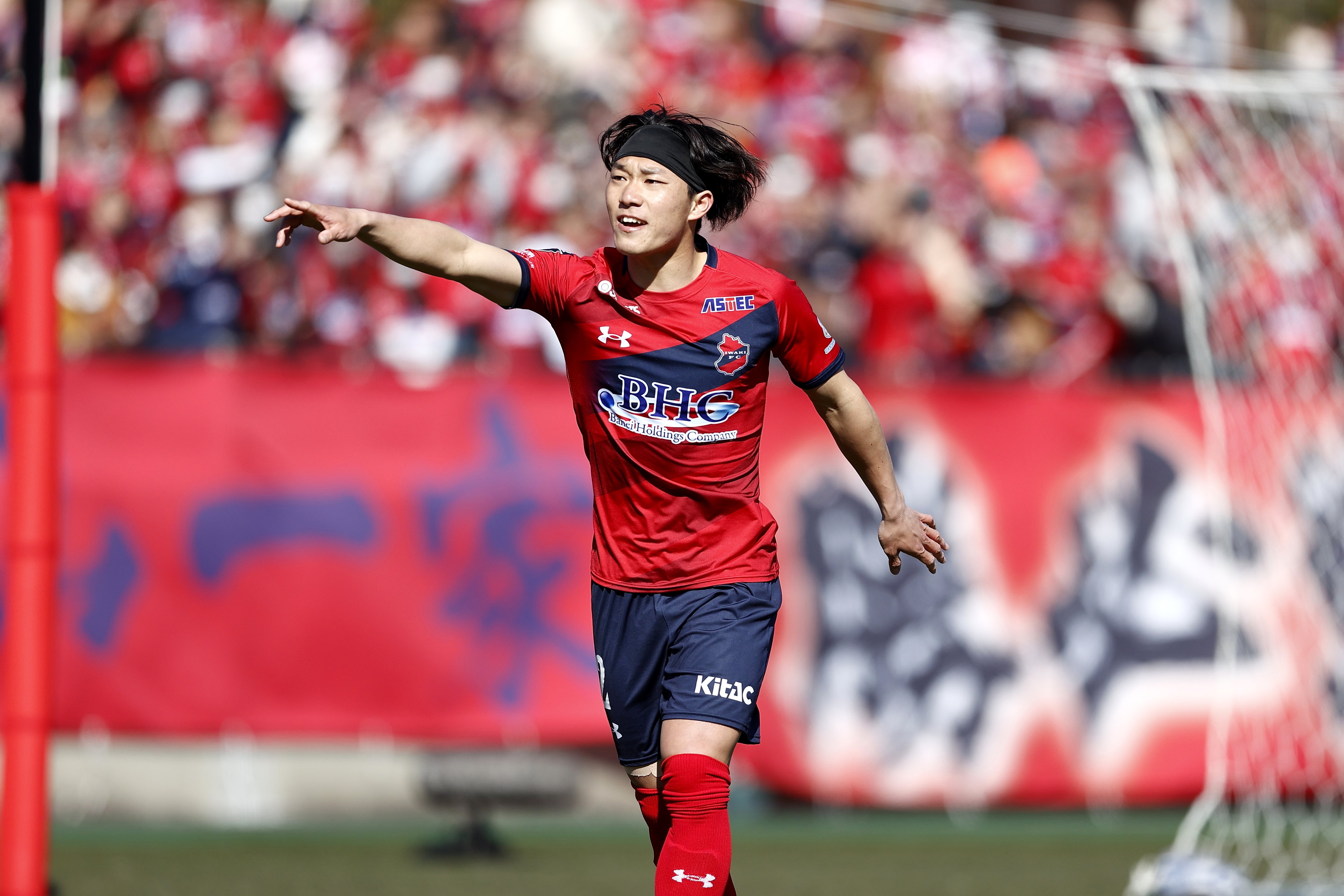 【支給品】2024 いわきFC サッカーパンツ MD 石田侑資 NEW ITEMS】石田侑資 選手Jリーグ通算100試合出場記念グッズ受注