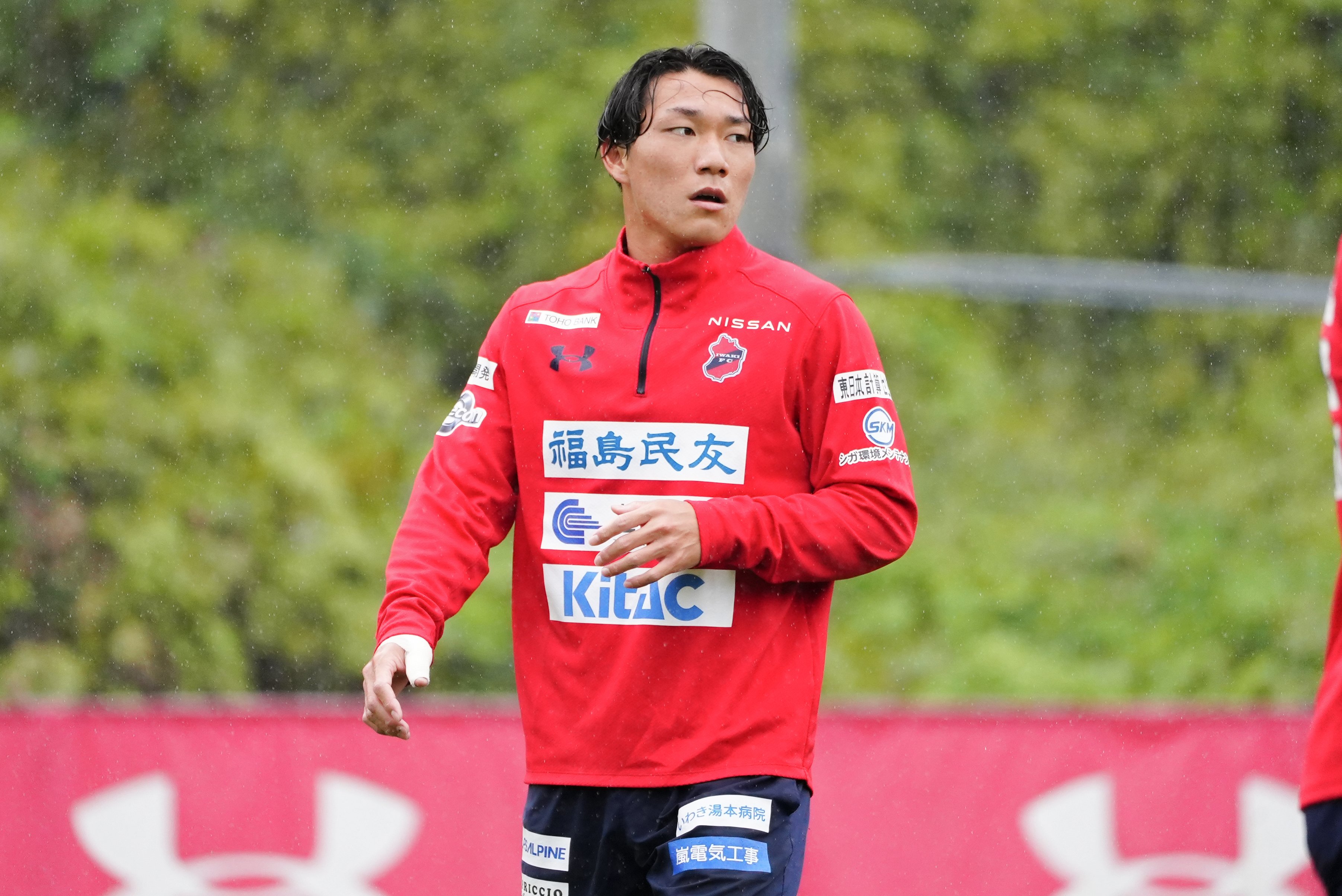 【支給品】2024 いわきFC サッカーパンツ MD 石田侑資 100試合。周りの方々への感謝の気持ちを忘れずにもっと頑張り