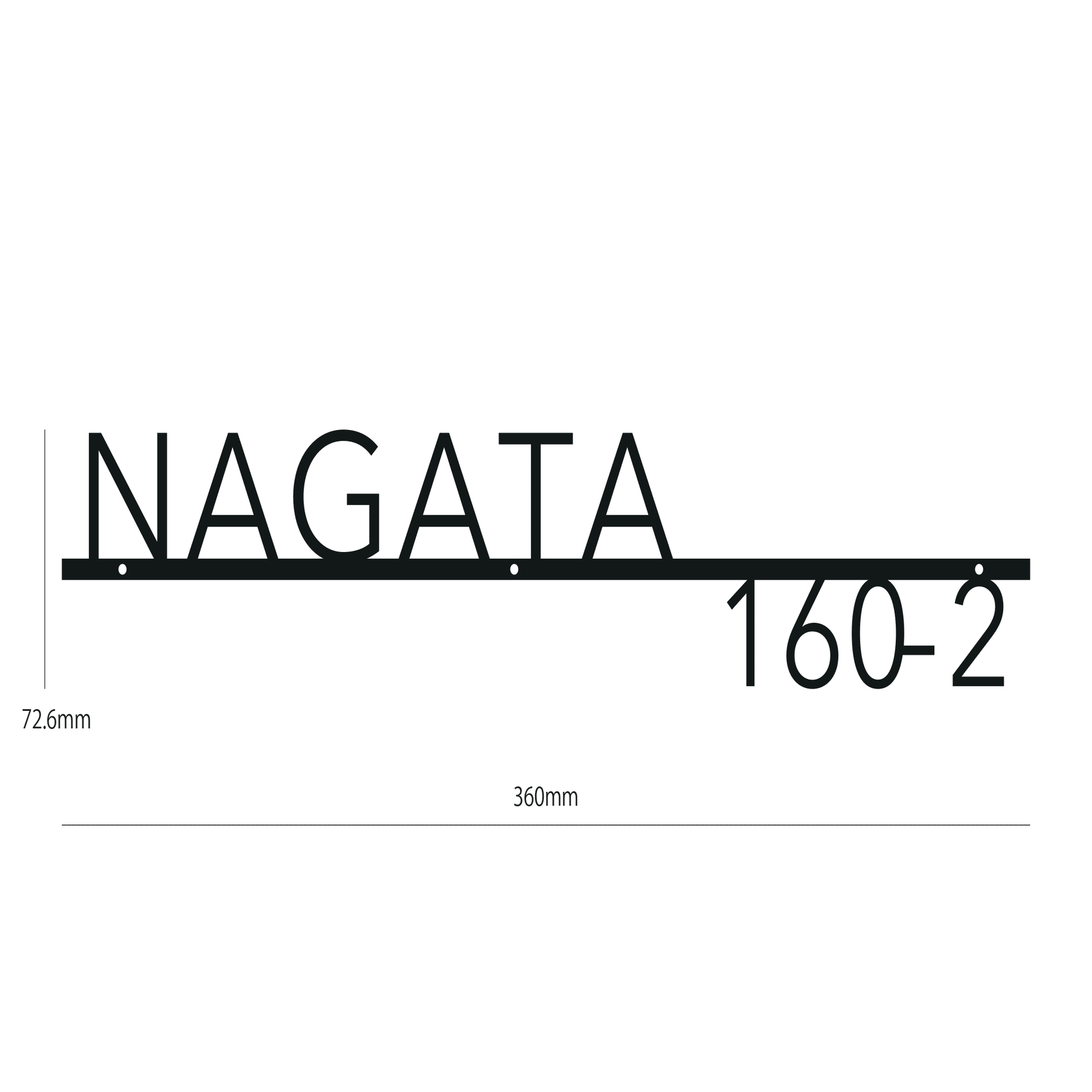 表札のサイズ選びについての考察⑤：Avenir Shine｜大円商店