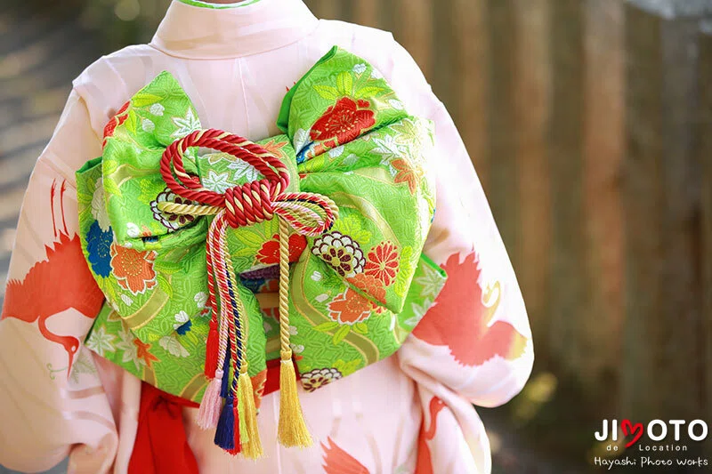 杵築神社で七五三出張撮影