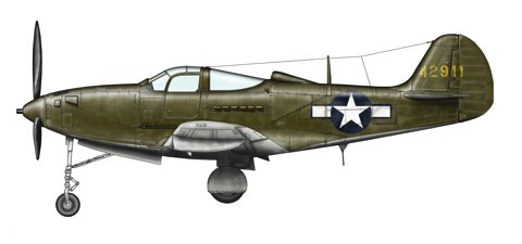 里子に出されて活躍できたP-39エアラコブラ〜コブラの系譜その1