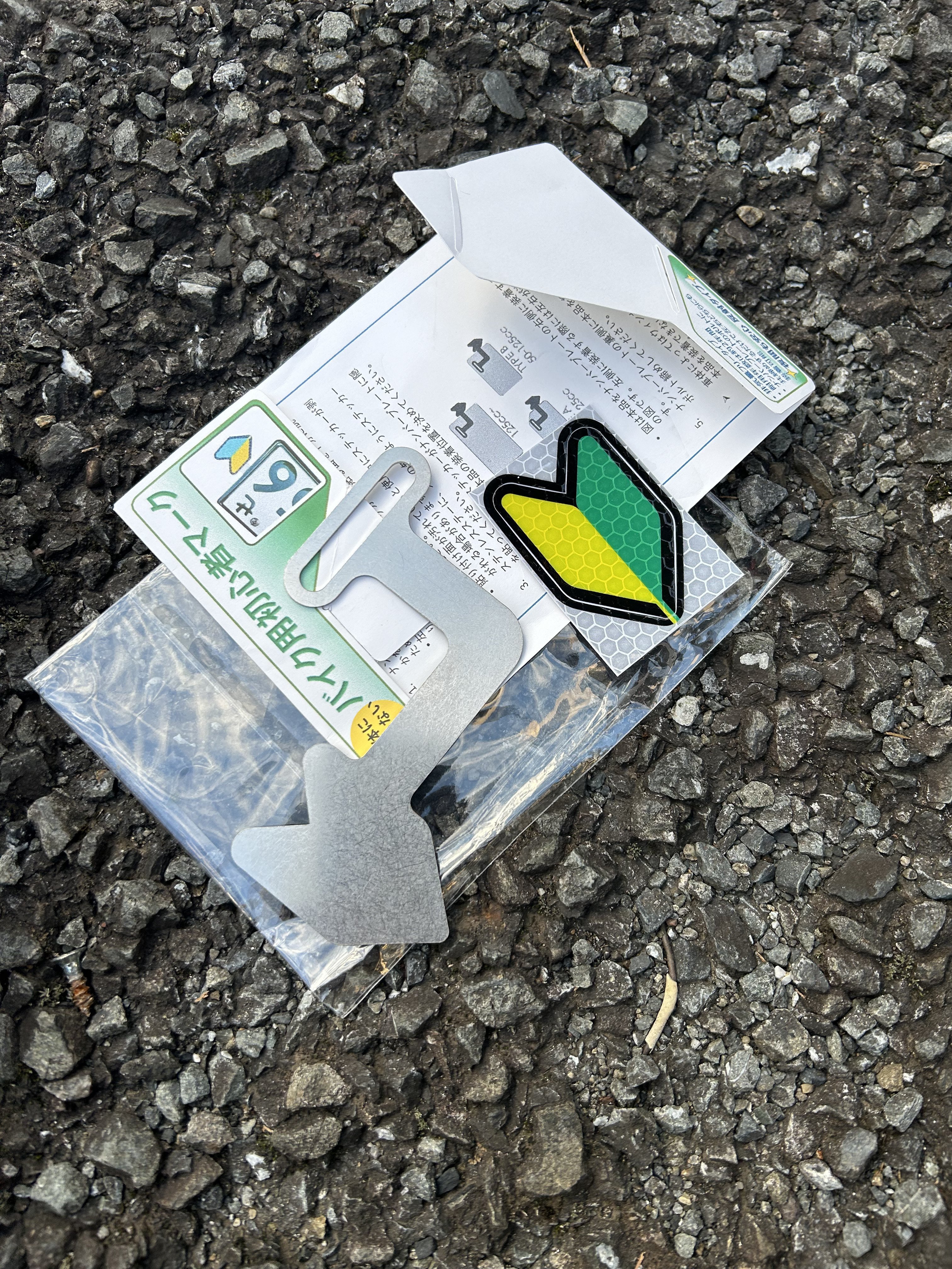 ⑥クロスカブに初心者マークをつけてみた！｜ITKokoro