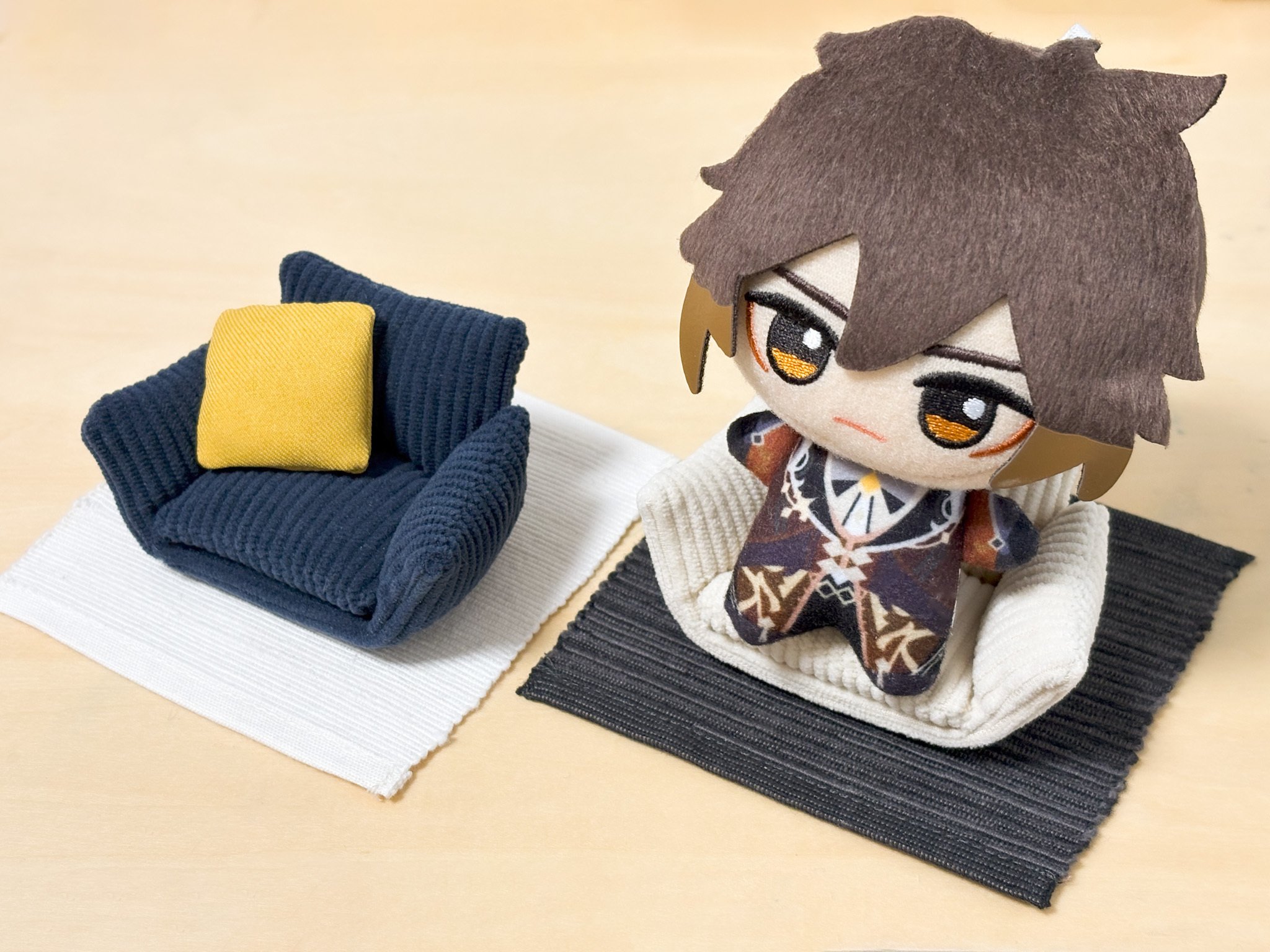 10cmぬい向けソファーの作り方｜にーび