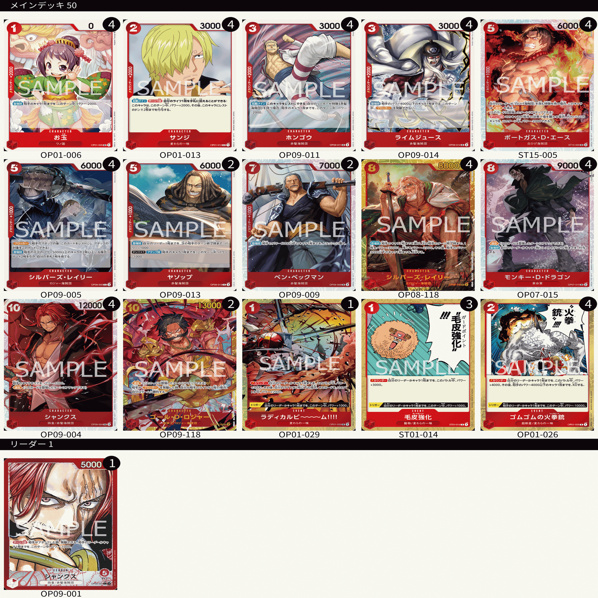 レッドホーク採用型】シャンクスの構築と解説｜バベルボブル