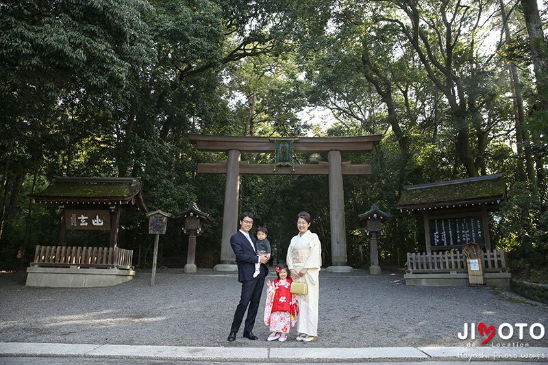 大神神社で七五三出張撮影