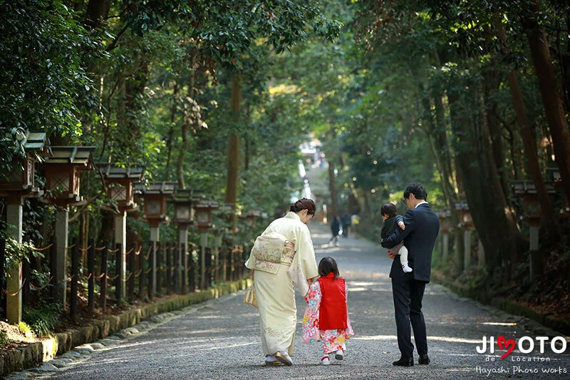 大神神社で七五三出張撮影