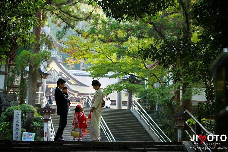 大神神社で七五三出張撮影