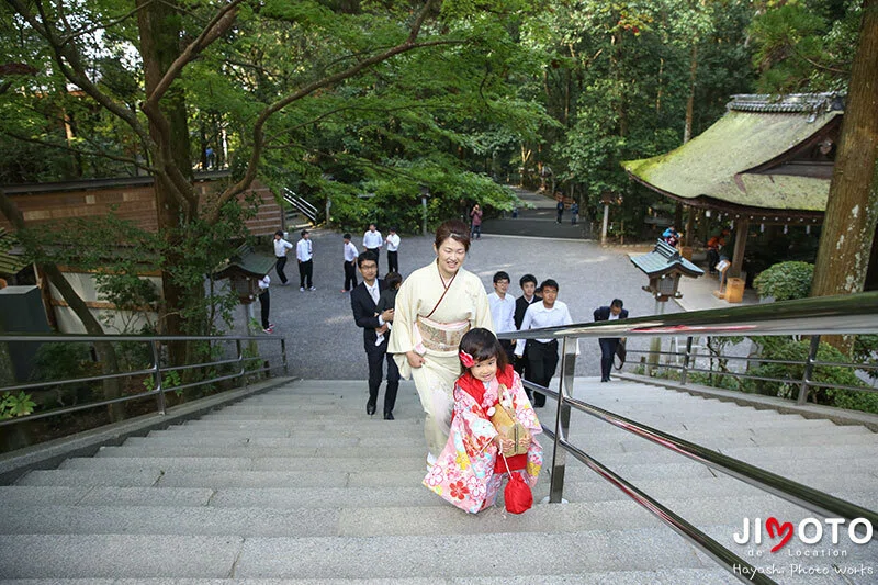 大神神社で七五三出張撮影