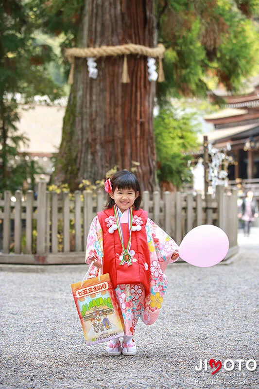 大神神社で七五三出張撮影