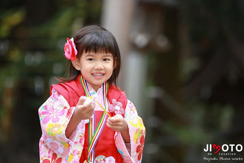 大神神社で七五三出張撮影