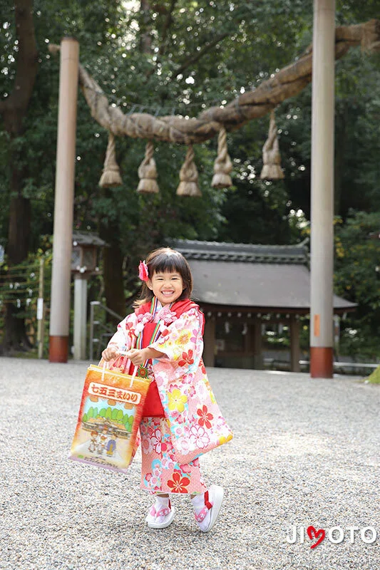 大神神社で七五三出張撮影